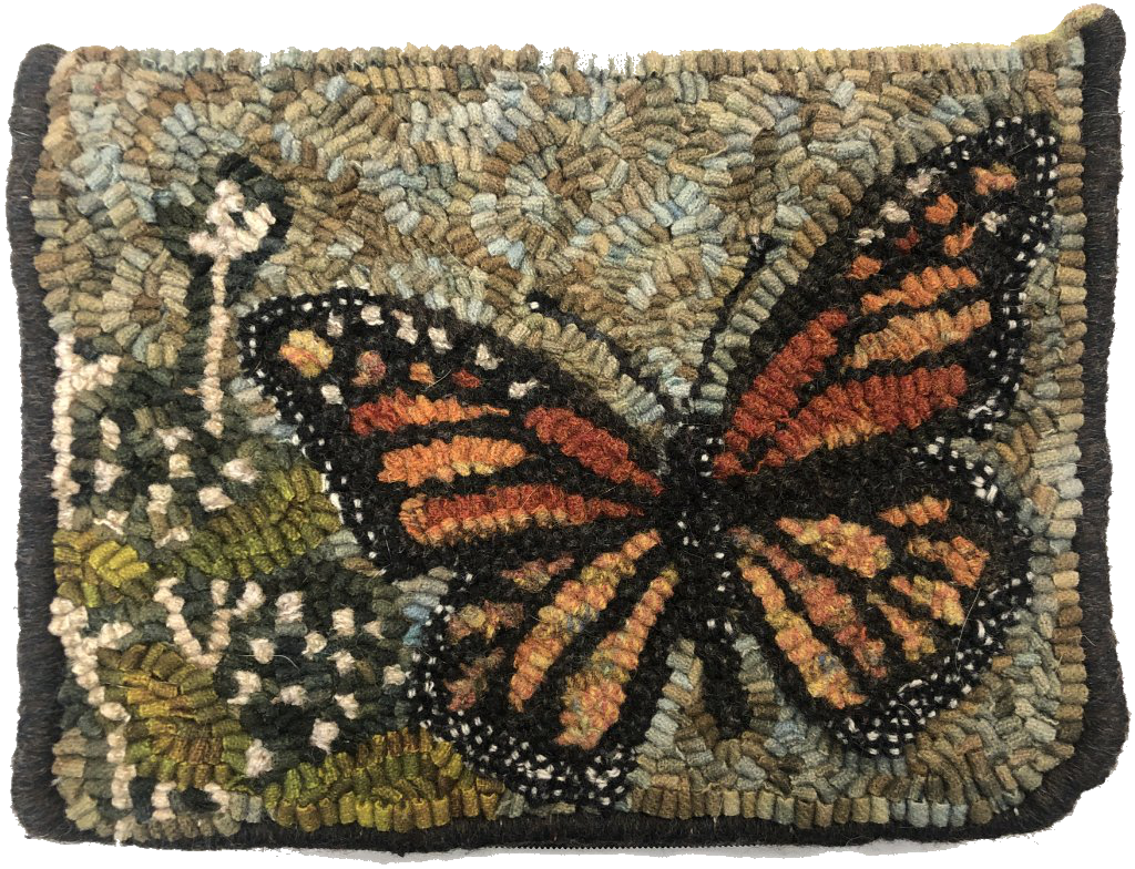 Butterfly pencil pouch tool kit